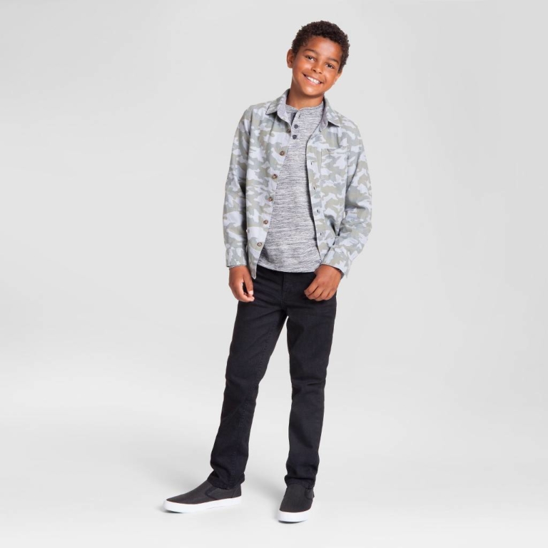 5 boys' Cat & Jack outfits that are 40 and under
