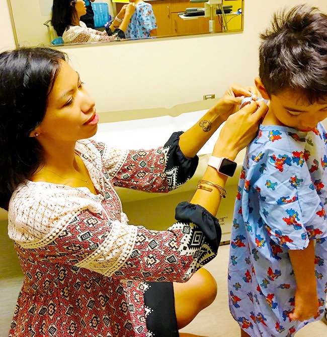 Visiting Kaiser for back-to-school checkup | LivingMiVidaLoca.com