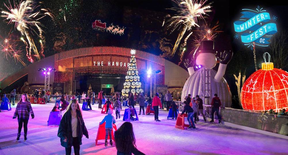 outdoor ice skating rink