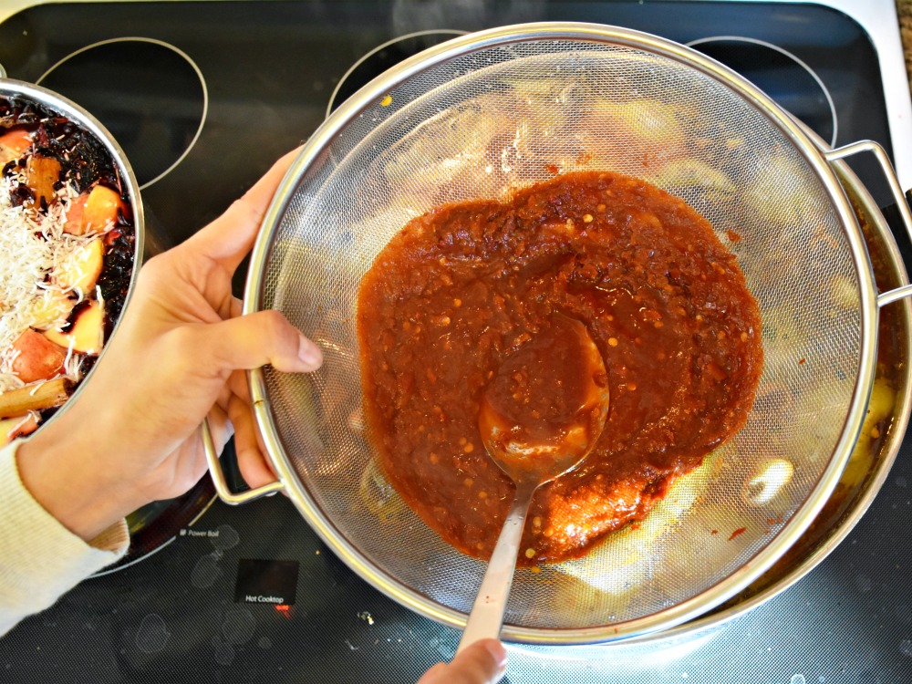 How to make traditional pozole rojo with chicken - LivingMiVidaLoca.com