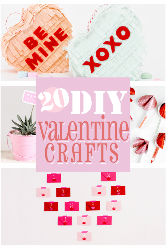 20 DIY Valentine's Day Crafts - LivingMiVidaLoca.com