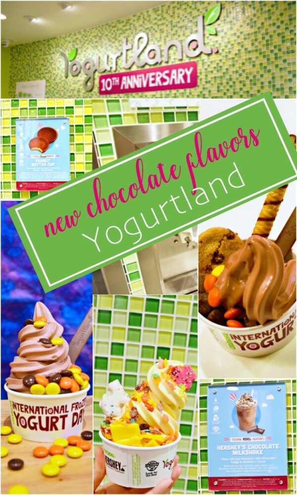 New chocolate flavors at Yogurtland Living Mi Vida Loca