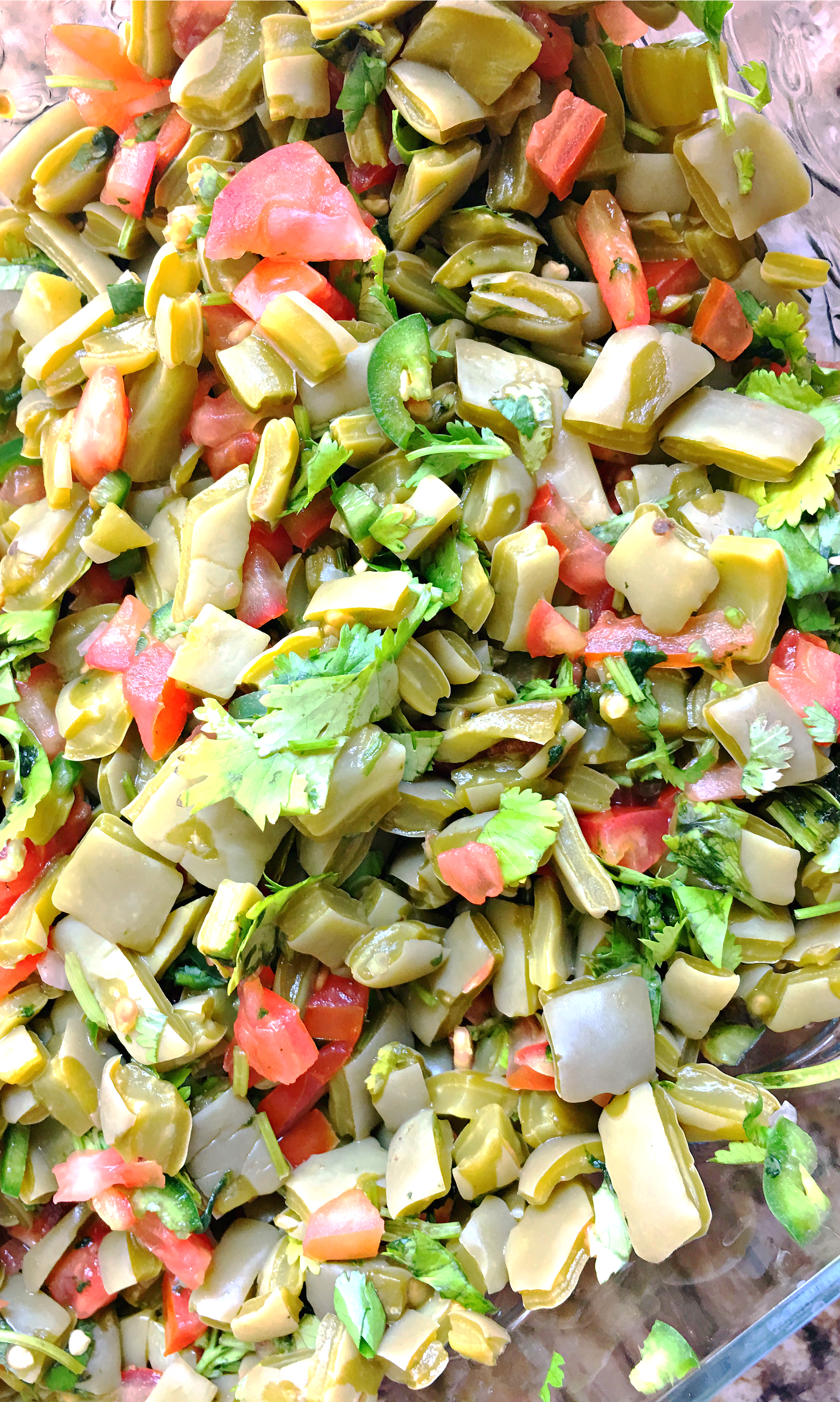 mexican cactus salad recipe living mi vida loca living mi vida loca