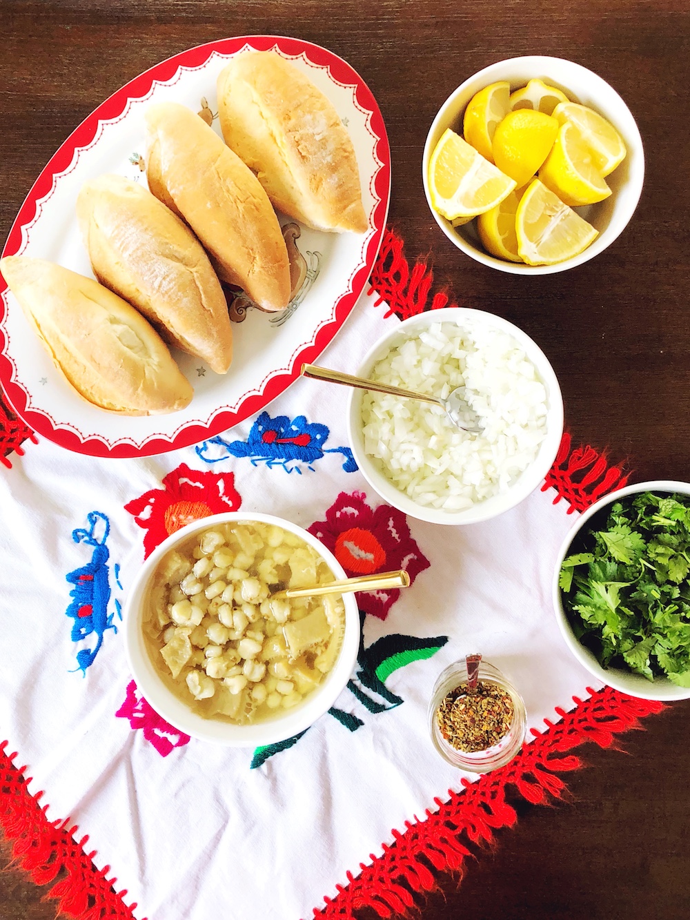 white menudo food