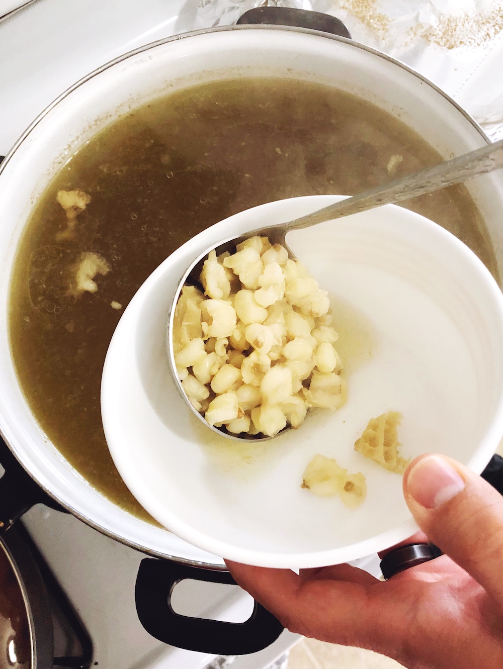 white menudo food