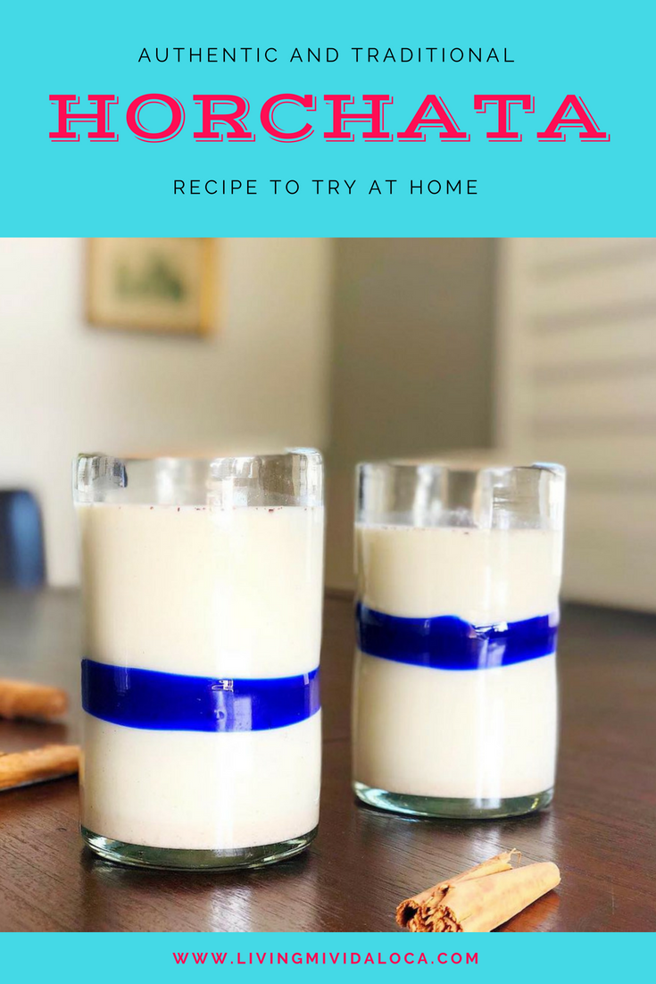Easy homemade horchata recipe to make at home. Horchata is a cinnamon rice drink - livingmividaloca.com - #LivingMiVidaLoca #Horchata #MexicanRecipes