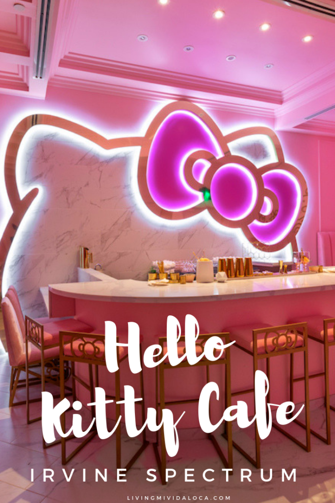 The Hello Kitty Grand Cafe is set to open on September 14, 2018 at the Irvine Spectrum! It will have a fast casual cafe setting open to the public and a separate private room for reservation-only afternoon tea program and cocktail service. #HelloKitty #HelloKittyCafe #HelloKittyGrandCafe #HelloKittyPopUp #IrvineSpectrum #HKCafe #HelloKittyIrvineSpectrum