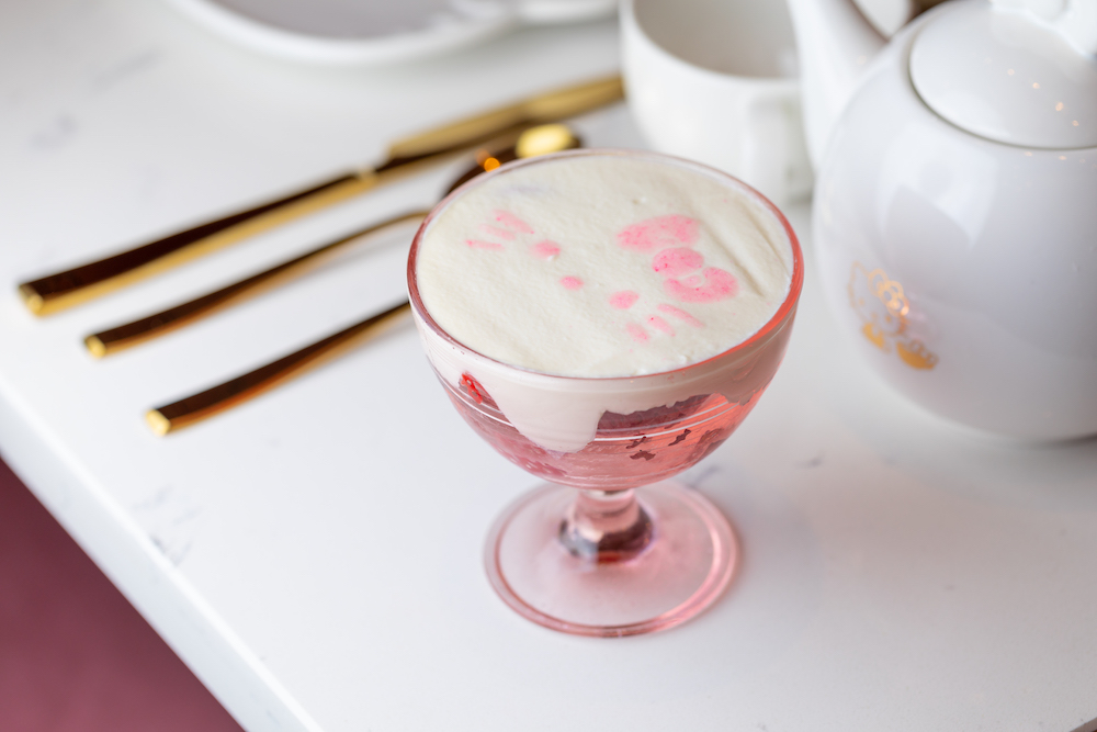 Hello Kitty Opens a Pretty Pink Cafe, Tea Room, and Cocktail