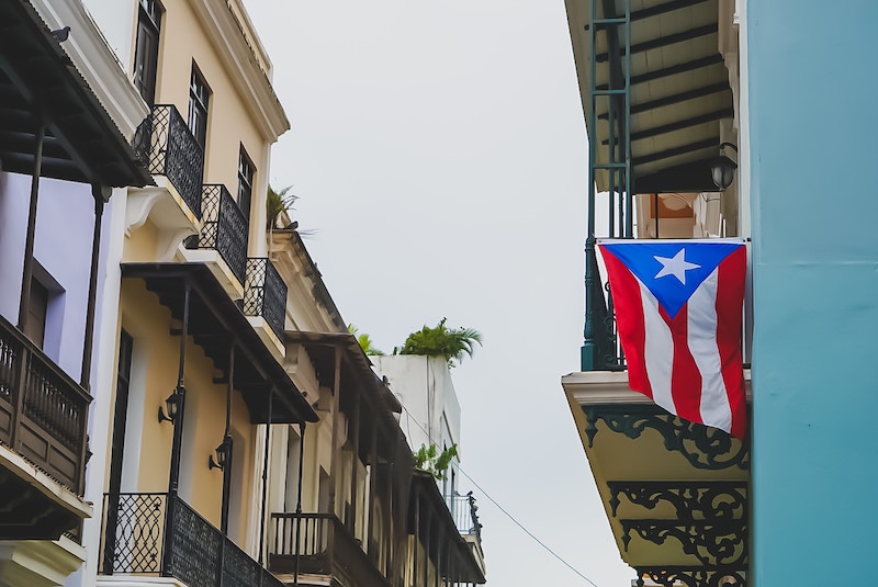 Puerto Rico cobblestone street - livingmividaloca.com - #livingmividaloca #celebritycruises #puertorico