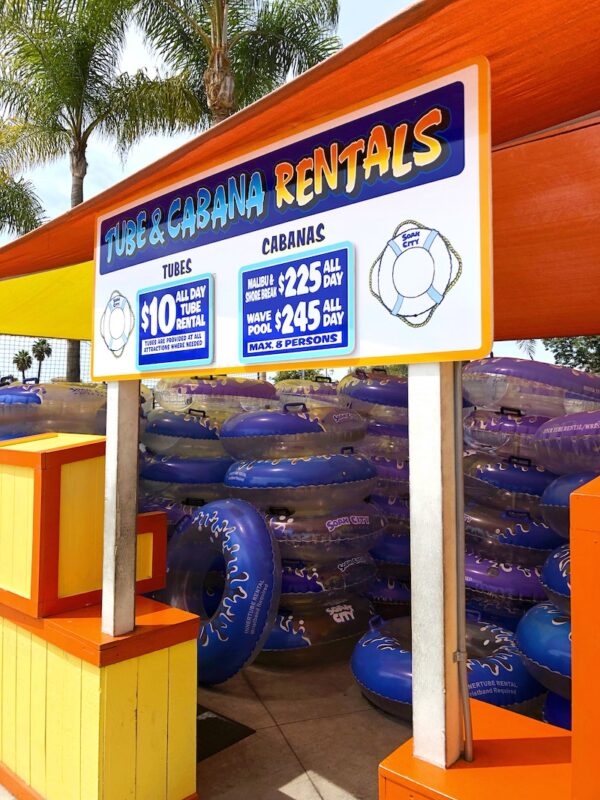Soak City prices for food, cabanas, tickets and more!