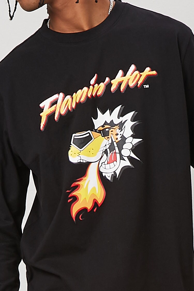 Forever 21 x Cheetos limited edition collection includes Cheetos Crunchy and Cheetos Flamin’ Hot printed swimsuits, sweatshirts, t-shirts, dresses and much more. - livingmividaloca.com - #LivingMiVidaLoca #Forever21 #Cheetos