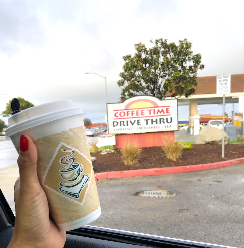 Coffee Time Drive Thru is a great Santa Maria Valley road trip stop. Check out this itinerary for a road trip along the California central coast. - livingmividaloca.com - #LivingMiVidaLoca #Gnomads #SantaMaria Valley