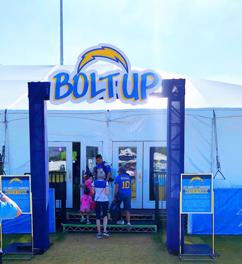 Bolts Fans Pack Chargers Training Camp at Back Together Saturday