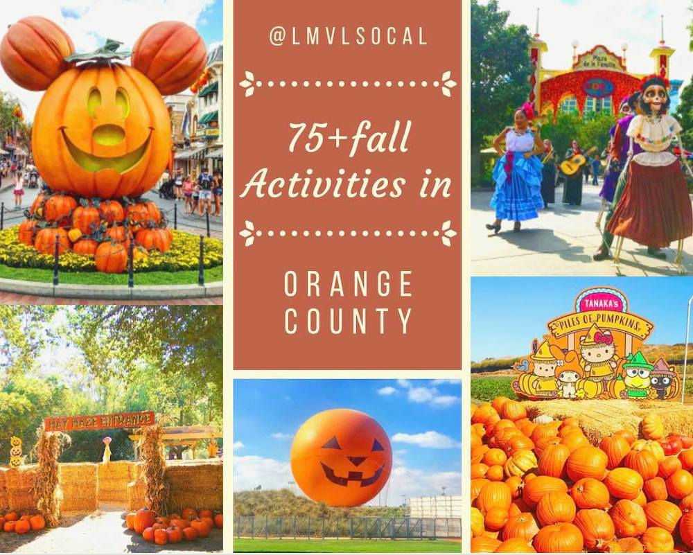 Fall events in Orange County 2022 - Orange County guide for families