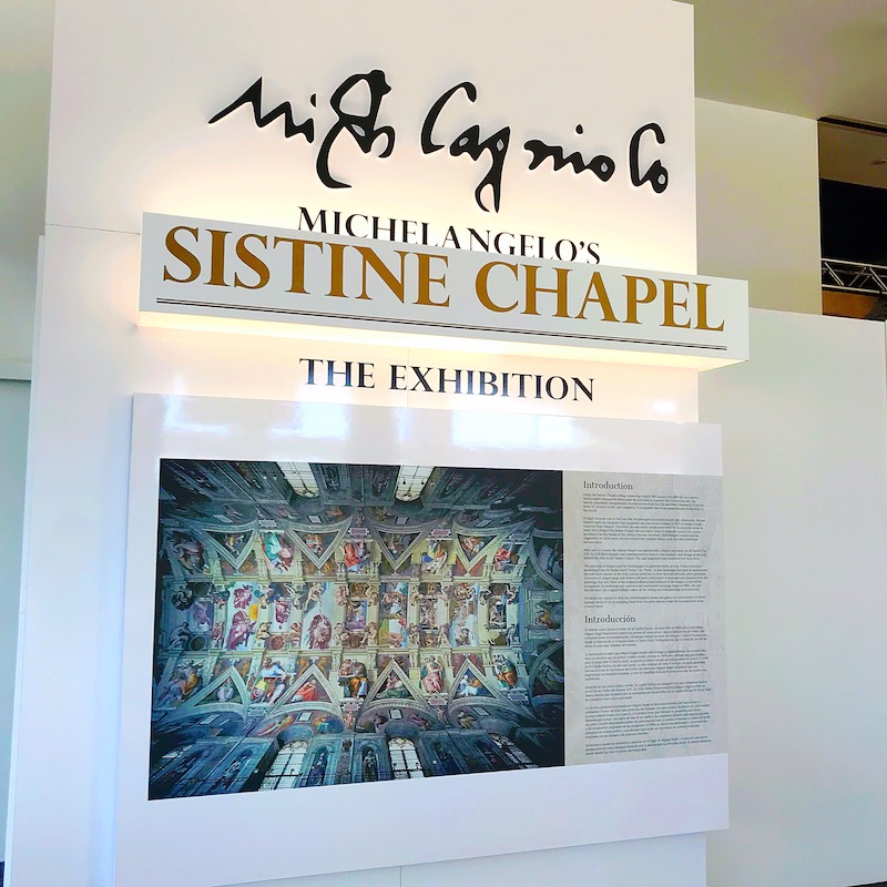 Visiting Michelangelo's Sistine Chapel - The Exhibition