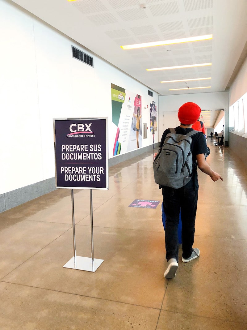 Using CBX (the Tijuana bridge) from San Diego to Tijuana
