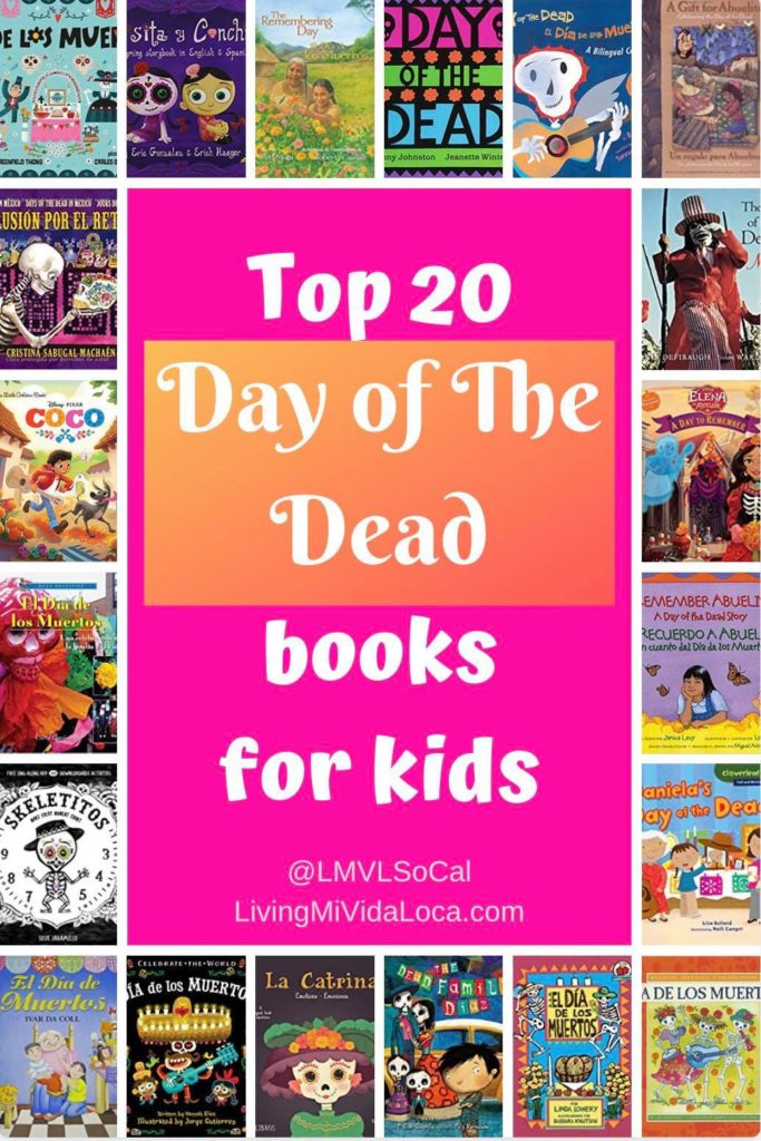 Top 20 Day of the Dead books for kids - livingmimvidaloca.com - #LivingMiVidaLoca #DayoftheDead #MexicanTraditions #holiday