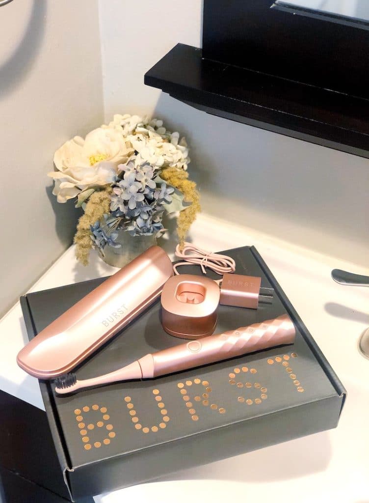 BURST Sonic Toothbrush in rose gold is more than just a pretty toothbrush | LivingMiVidaLoca.com