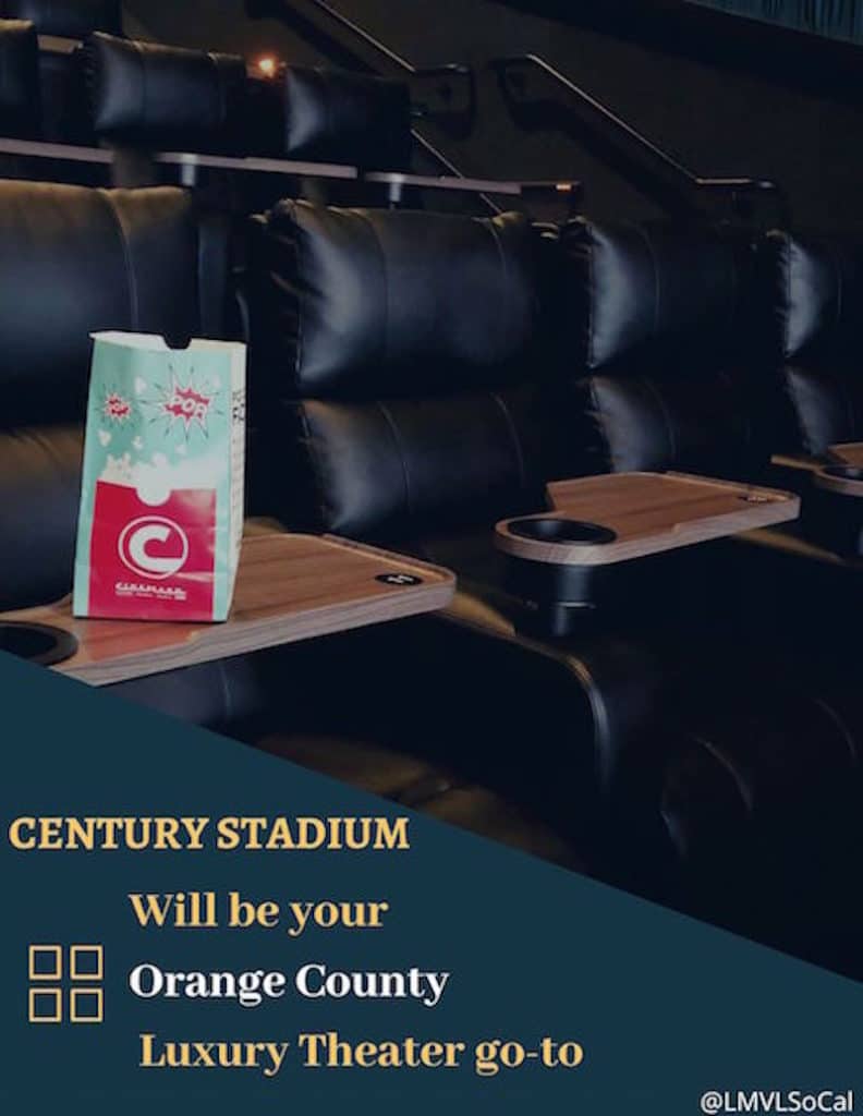 Century Stadium will be your favorite Orange County luxury theater - livingmividaloca.com