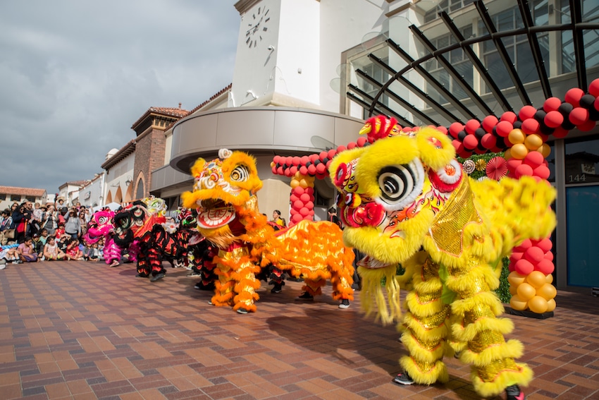 Celebrate Lunar New Year at Fashion Island In Style - Orange