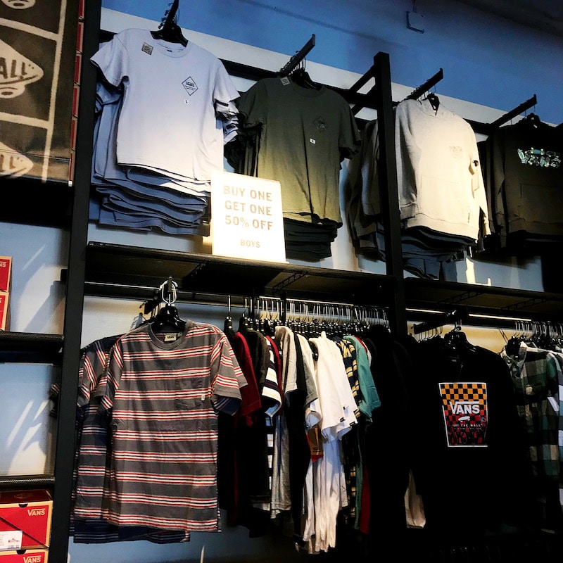 vans clothing outlet