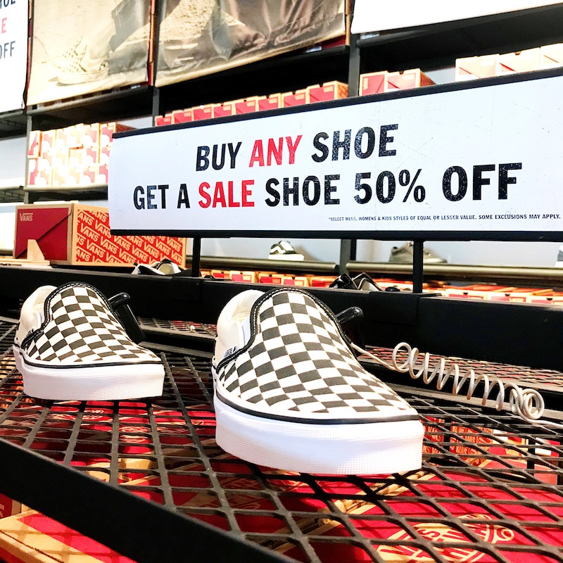 vans buy one get one free