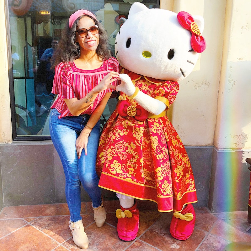 Lunar New Year Hello Kitty at Universal Studios Hollywood - livingmimvidaloca.com