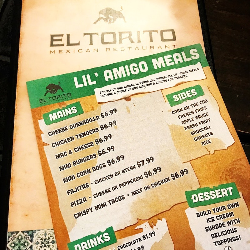 El Torito Offering Free Kid Meals