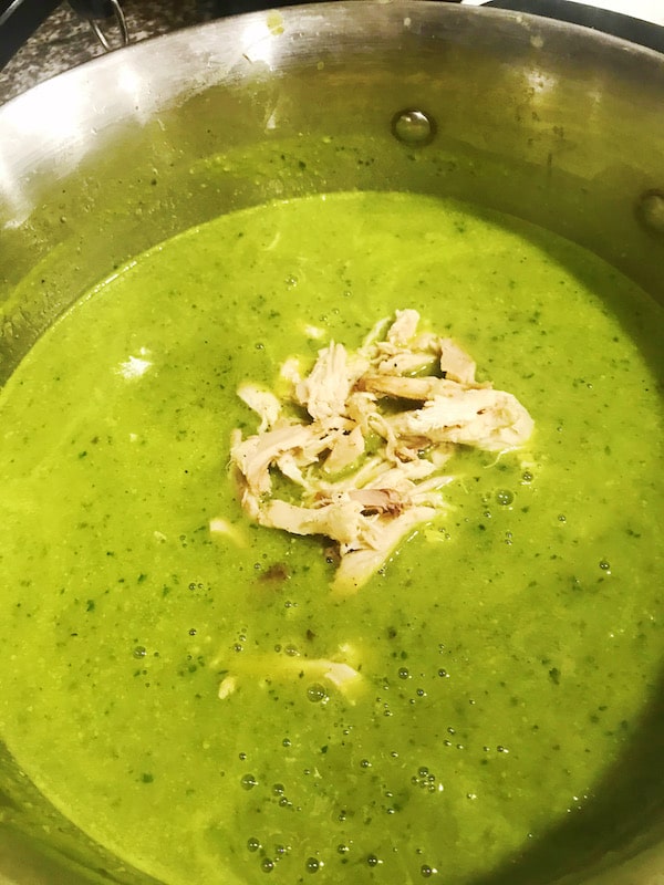 Chicken Avocado Soup recipe