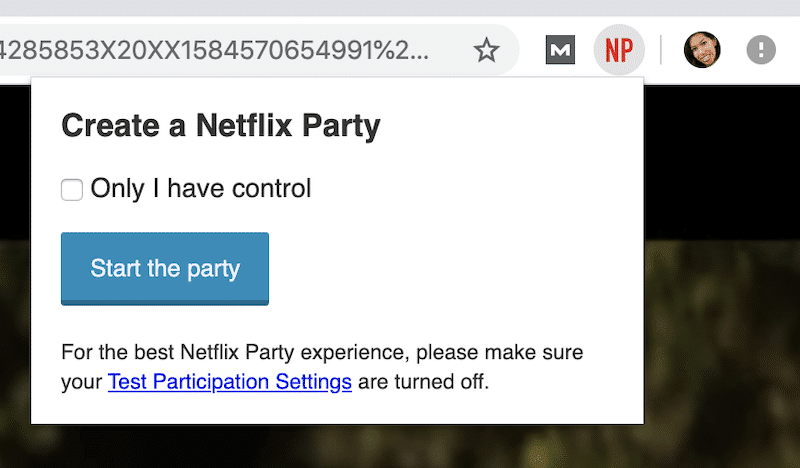 how to use Netflix party