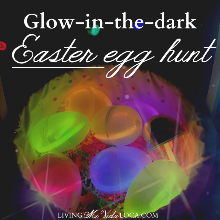 How to do a Glow in the Dark Easter egg hunt