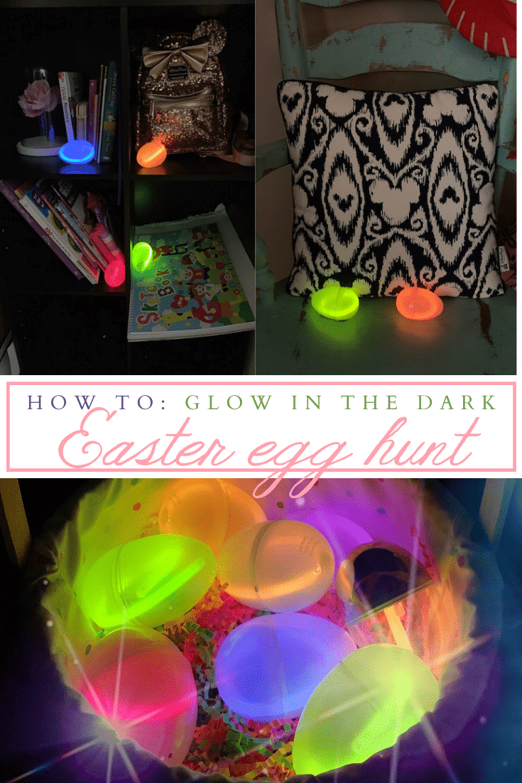 Glow in the Dark Easter egg hunt - livingmividaloca.com