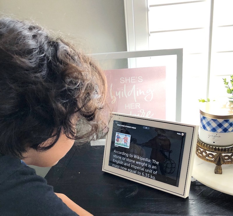 Distance learning with Facebook Portal at home - livingmividaloca.com