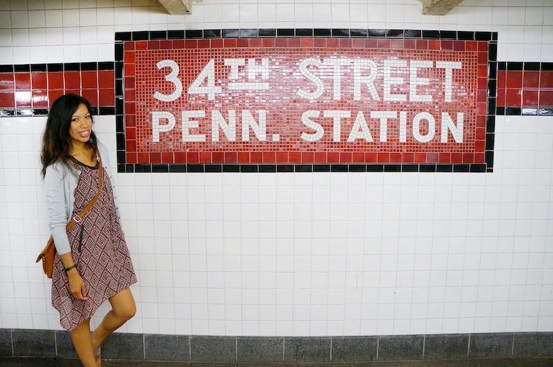 Pattie Cordova at New York City Subway - livingmividaloca.com