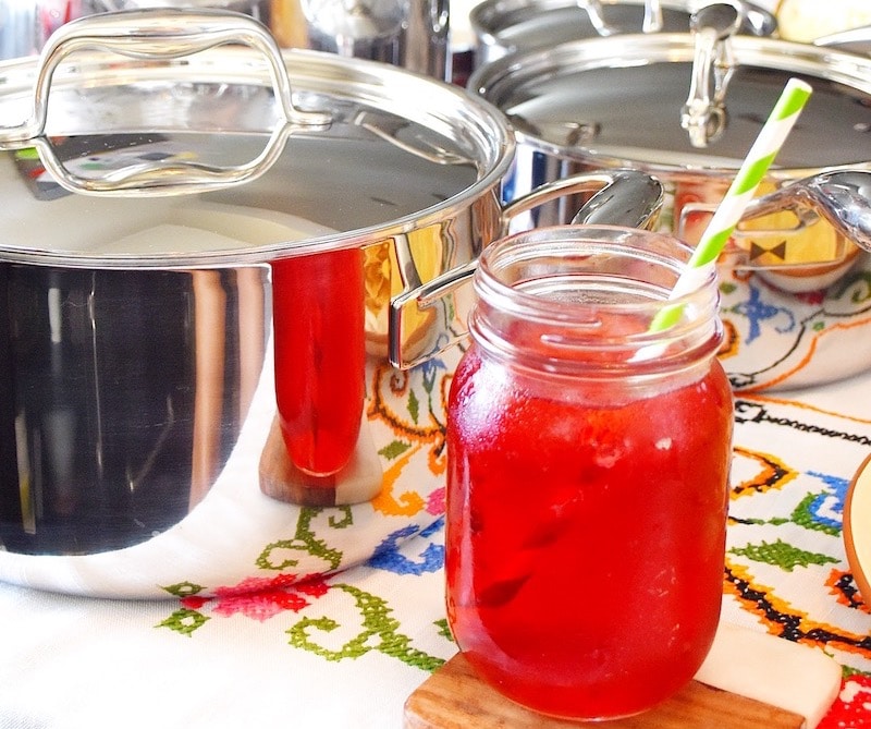 How to make hibiscus tea - livingmividaloca.com