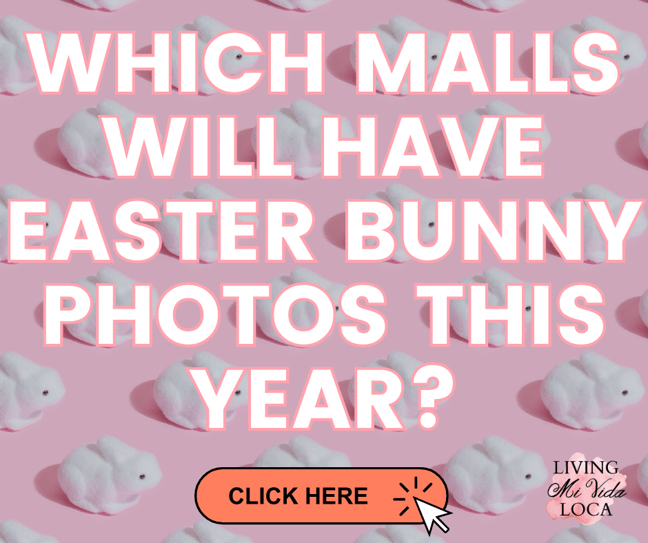 Which malls will have Easter Bunny photos this year? - LivingMiVidaLoca.com