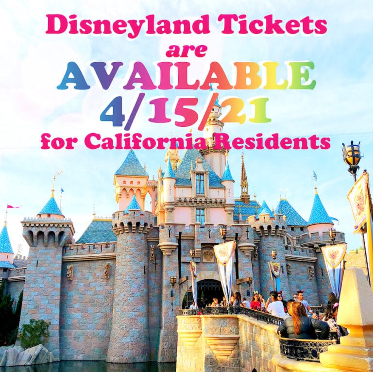 Discount 2021 Disneyland Tickets for California Residents Orange