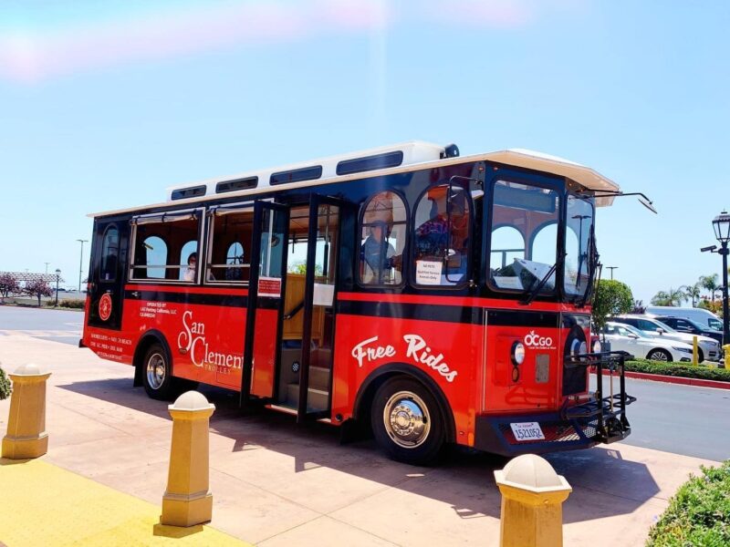 Summer Trolley in San Clemente