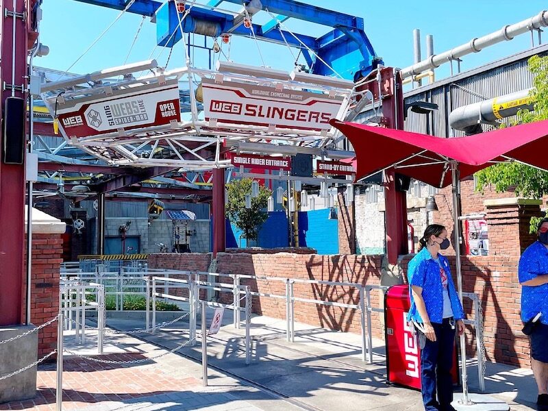 Using virtual queue for WEB SLINGERS A SpiderMan Adventure Orange