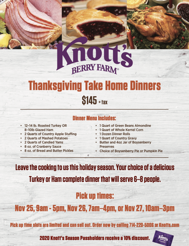 Thanksgiving dinner made easy with Mrs. Knott’s Thanksgiving Feast