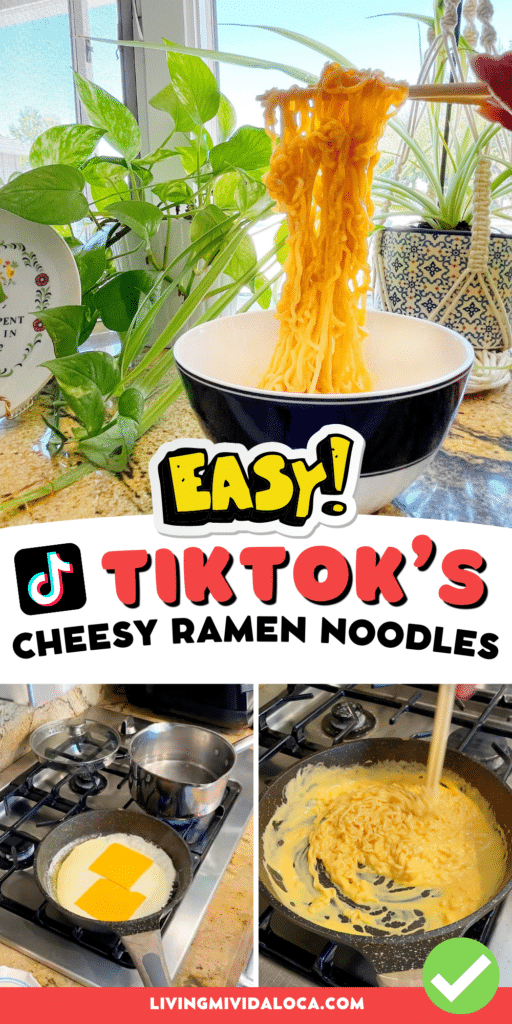 Trying the Easy Cheesy Instant Ramen Recipe From TikTok + Review