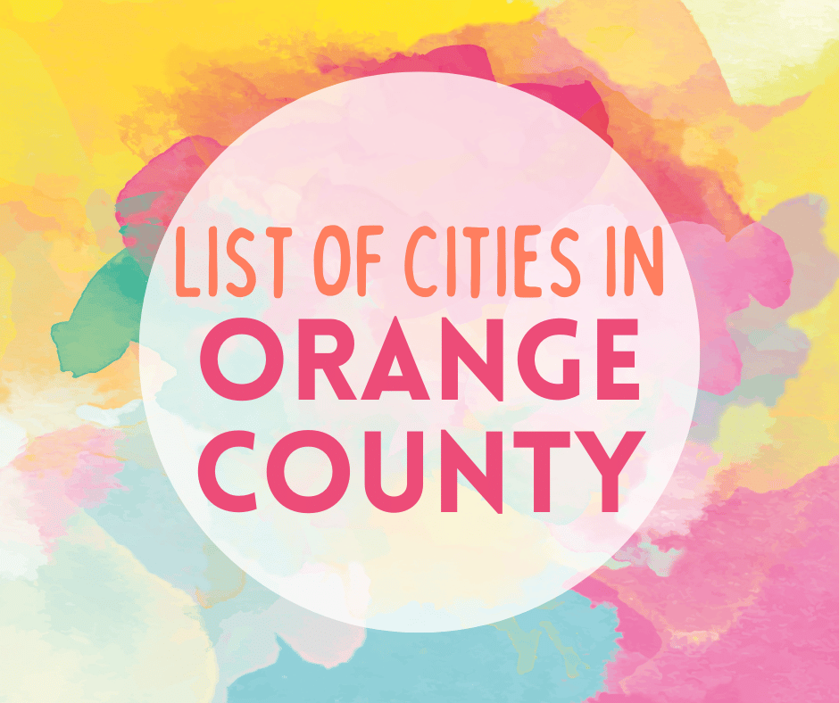 Cities in Orange County, California