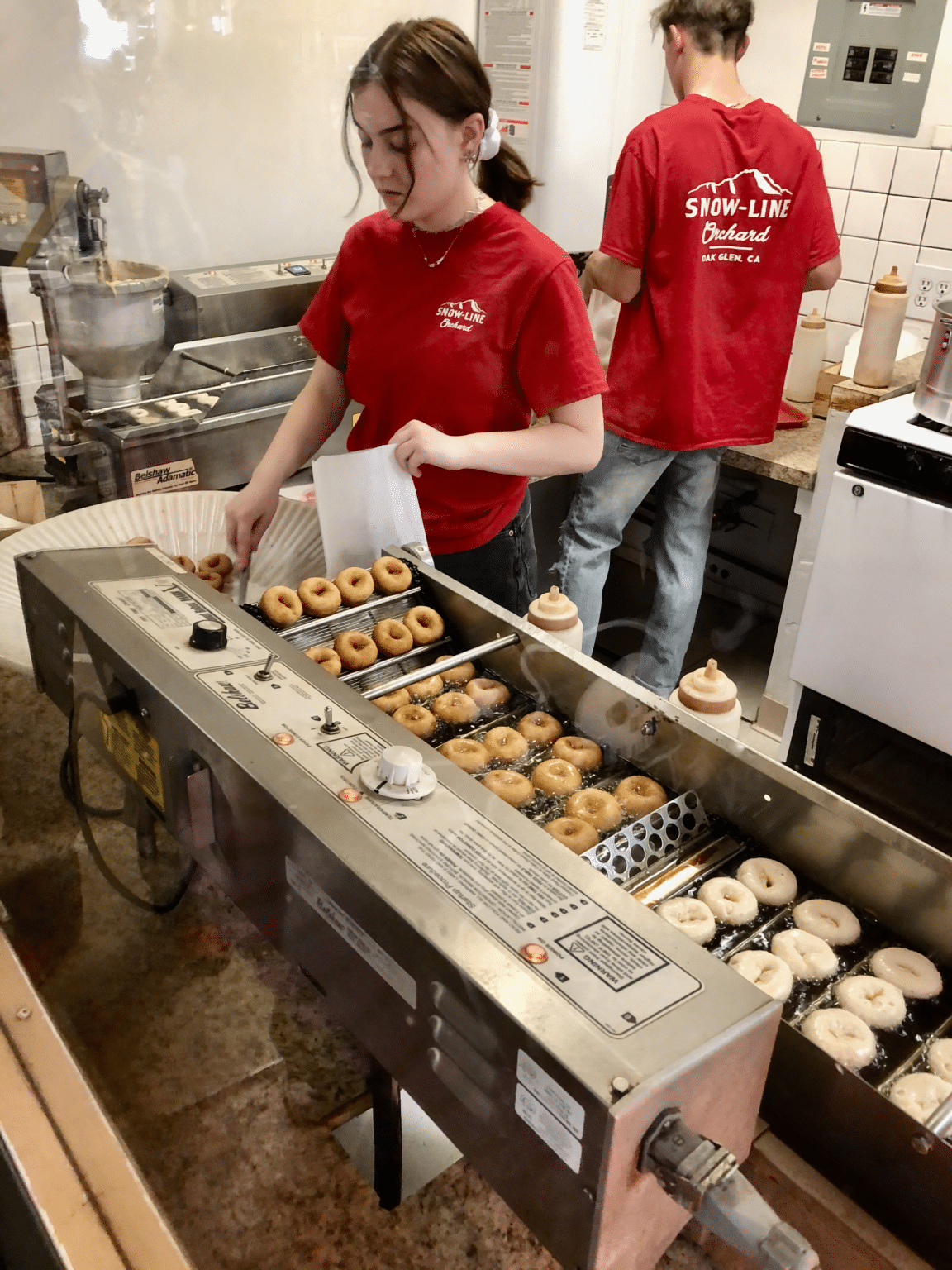Apple picking in Oak Glen at Riley's Apple Farm