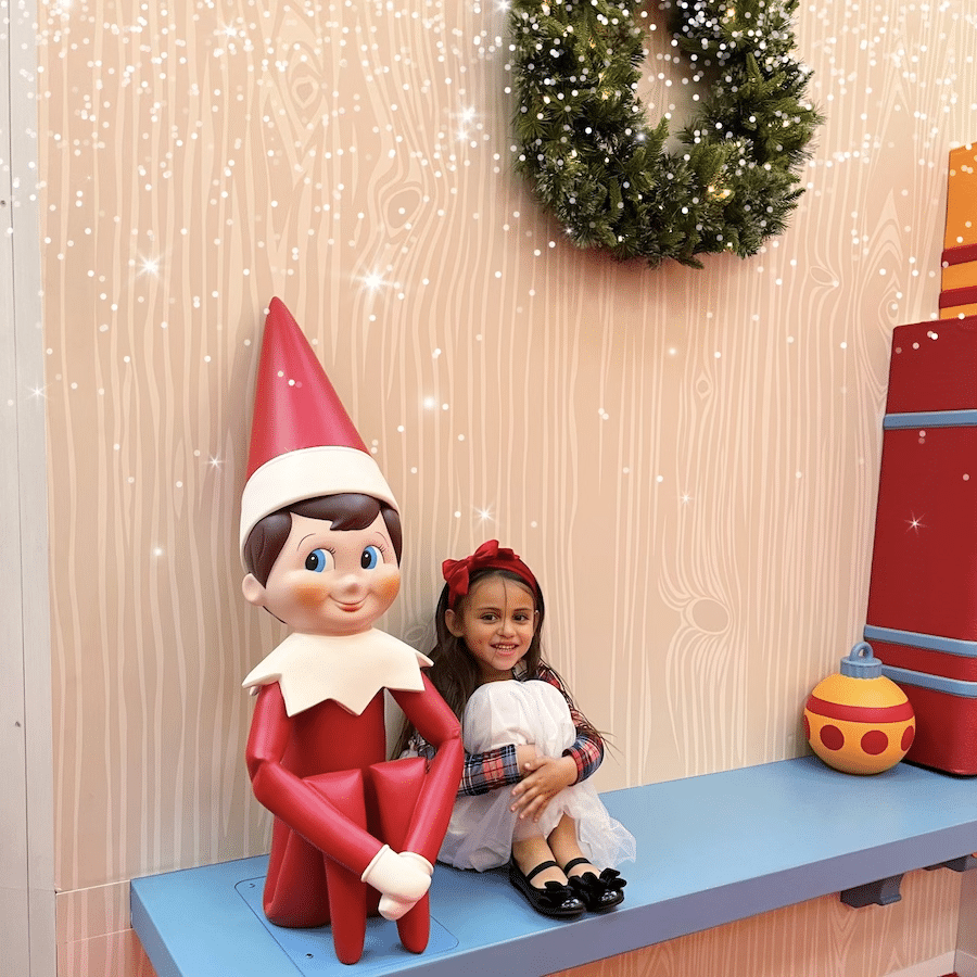 Take pictures with Elf on the Shelf at MainPlace Mall