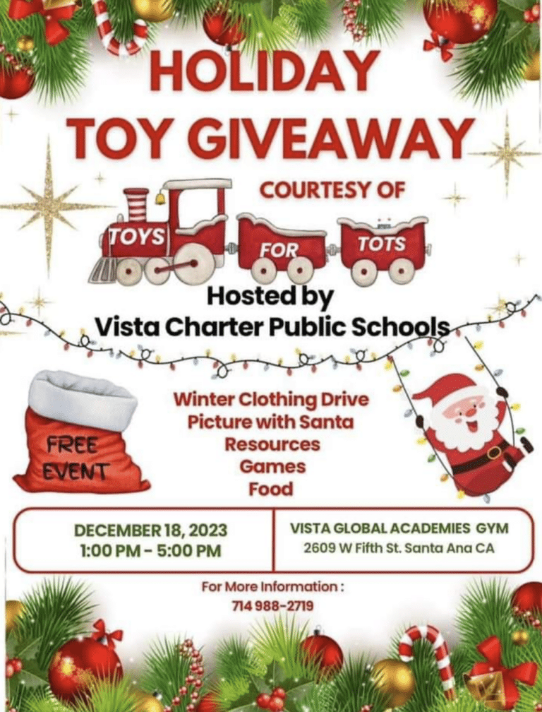 Christmas Toy Giveaways in Orange County