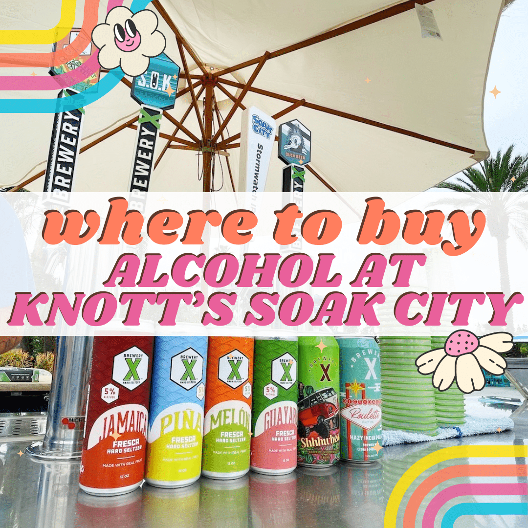 Where to buy alcohol at Knott's Soak City